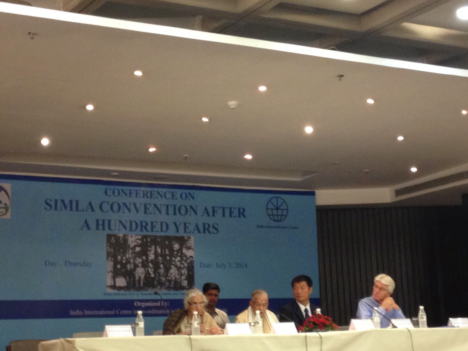 བདེན་པའི་སྐྱ་རེངས། Denpai Kyareng Conference on Simla Convention